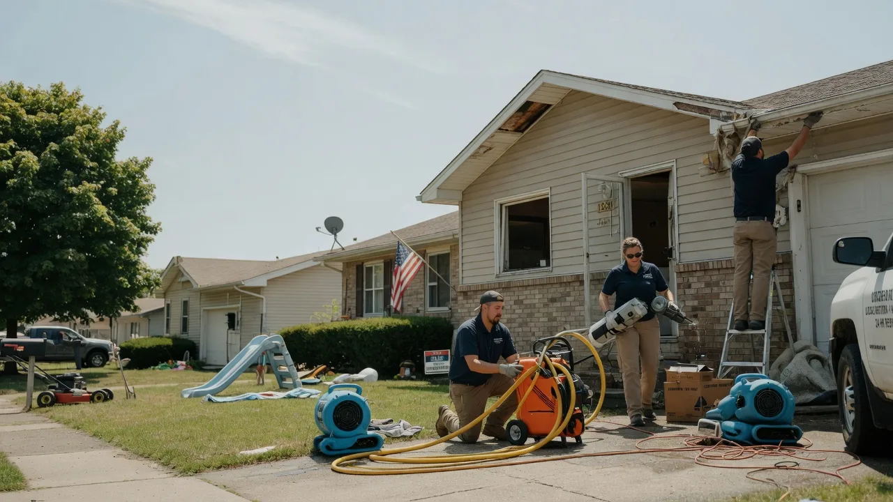 Water Damage Restoration in Iowa near me